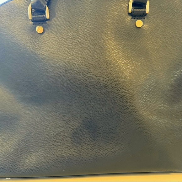 Michael Kors Saffiano Medium Dome Black leather - Picture 3 of 8